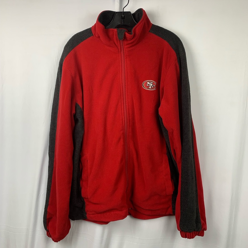 49er Fleece Zip-Up Sweater